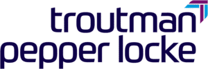 Text logo of Troutman, pepper, locke law firm